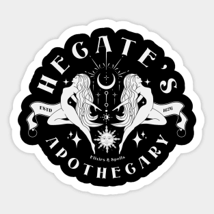 Hecate's apothecary Sticker